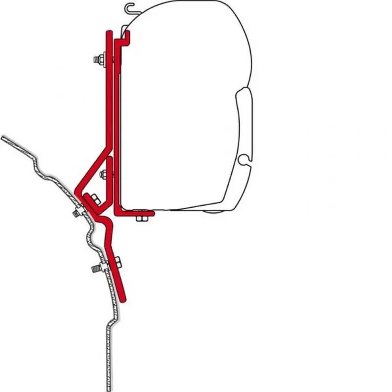 Mega-Angebot Fiamma Adapter für F45i/F50/F1 für VW T4
