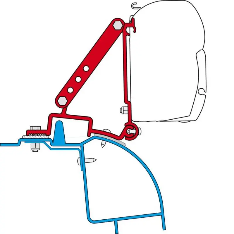 Neu Fiamma Adapter für Renault Master Opel Morano