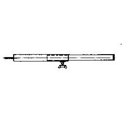 Variabler Aufstellstab 22 mm Stahl - 110 - 200 cm Bestpreis