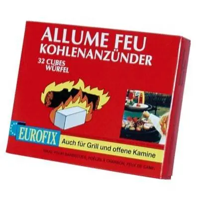 Knallerangebot Grill- und Kaminanzünder weiß