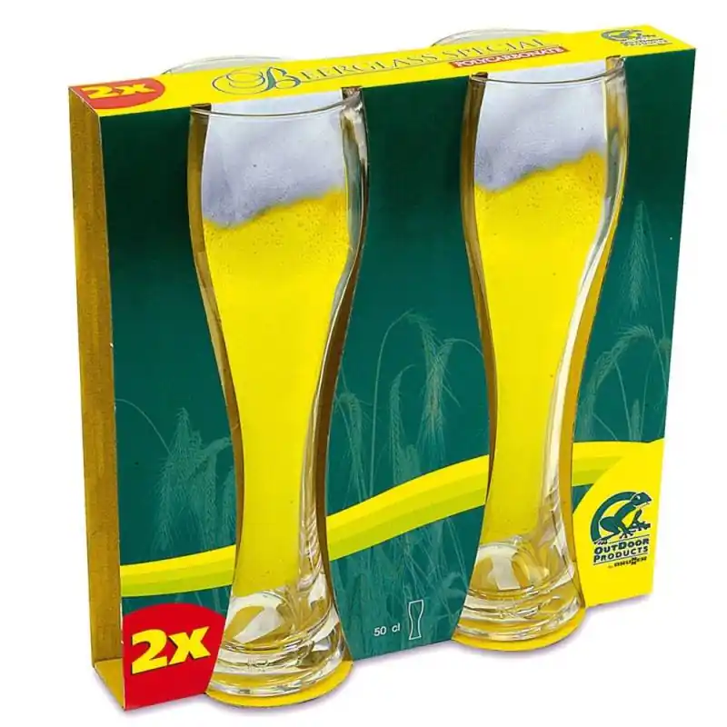 Sonderangebot Brunner Weißbierglas 2er Set bruchfest