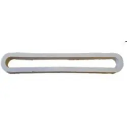 Aktuell Gummiring vierkant - ca. 80 x 6 x 3 mm - 10er-Pack
