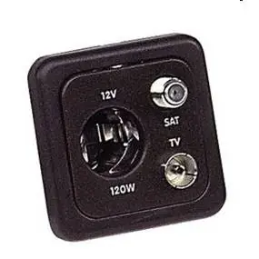 Abverkauf Kombi Steckdose TV - SAT - 12V