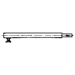 Ausverkauf Gestängezwischenstück mit Einsteckteil 100 cm
