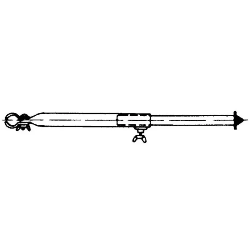 Online Kaufen Stahl Orkanstütze 22 mm - 165-260 cm