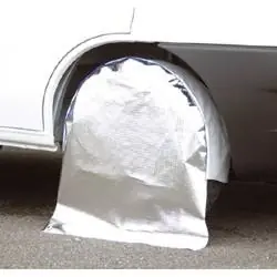 Bestpreis Radschutzhülle mit Sonnenreflektion für Reisemobile 15"
