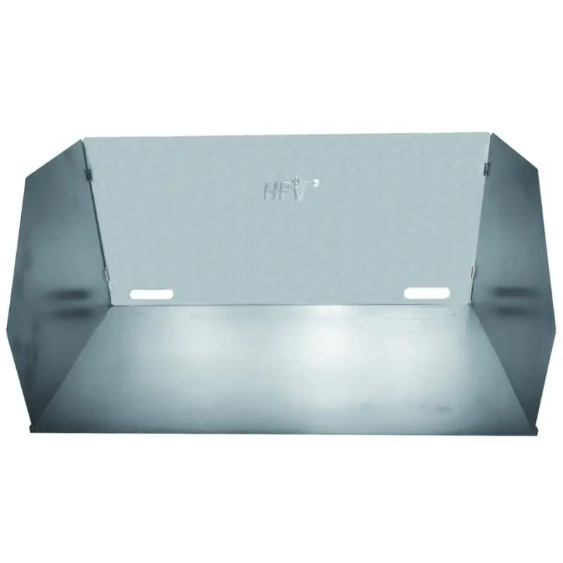 Aluminium Windschutz für 2 Flamm Kocher Must-Have