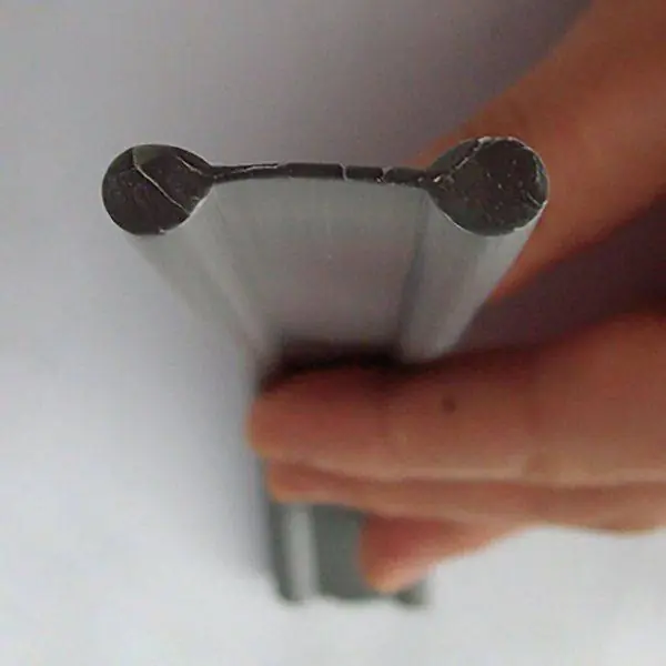 Doppelkeder silber aus PVC 7 x 30 mm Sale