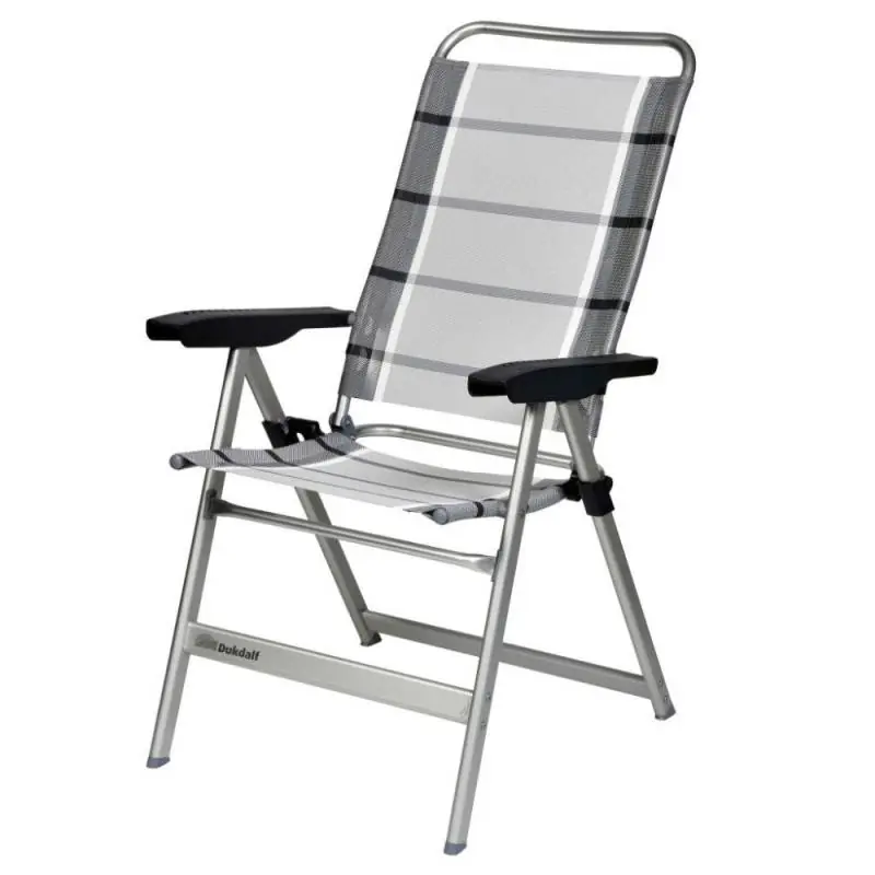 dukdalf Dynamic Standard Campingstuhl - silber-anthrazit Rabatt
