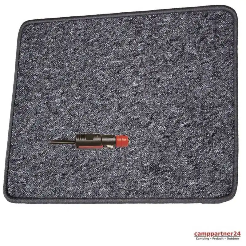 Solange Der Vorrat Reicht Pro Car Heizteppich 12 V/25 W 60 x 40 cm, anthrazit