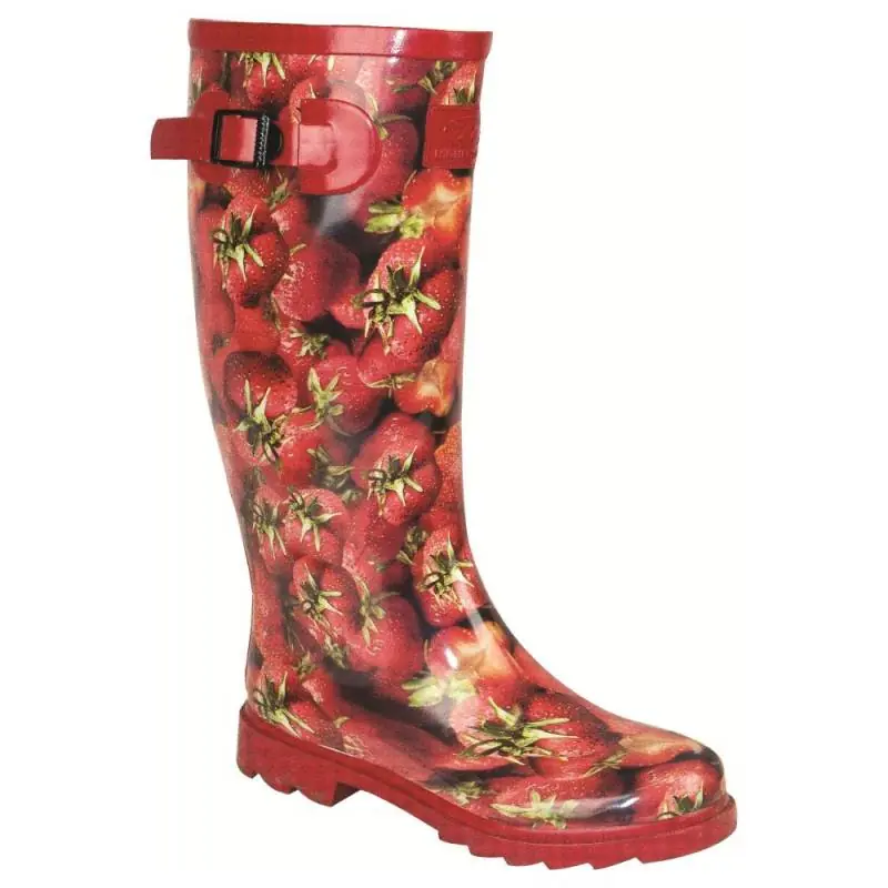Gummistiefel Countrywoman Erdbeeren - Größe 37 Sichere Zahlung