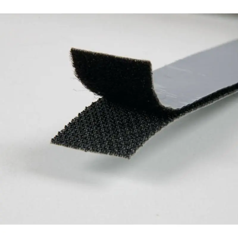 Klettband selbstklebend 20mm 5m Rolle (schwarz) Nur Für Kurze Zeit