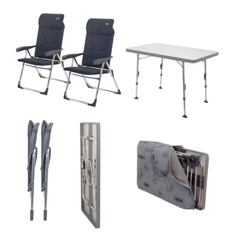 Markenprodukt Crespo Stuhl- und Tischset Valencia - gepolster