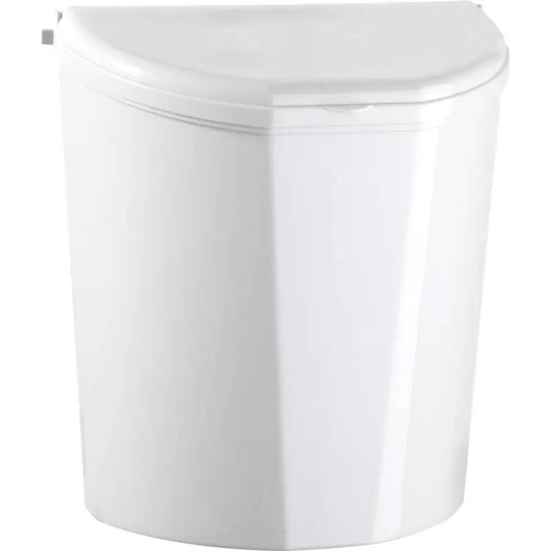 Brunner Abfallbehälter Pillar XL - weiss Sichere Zahlung
