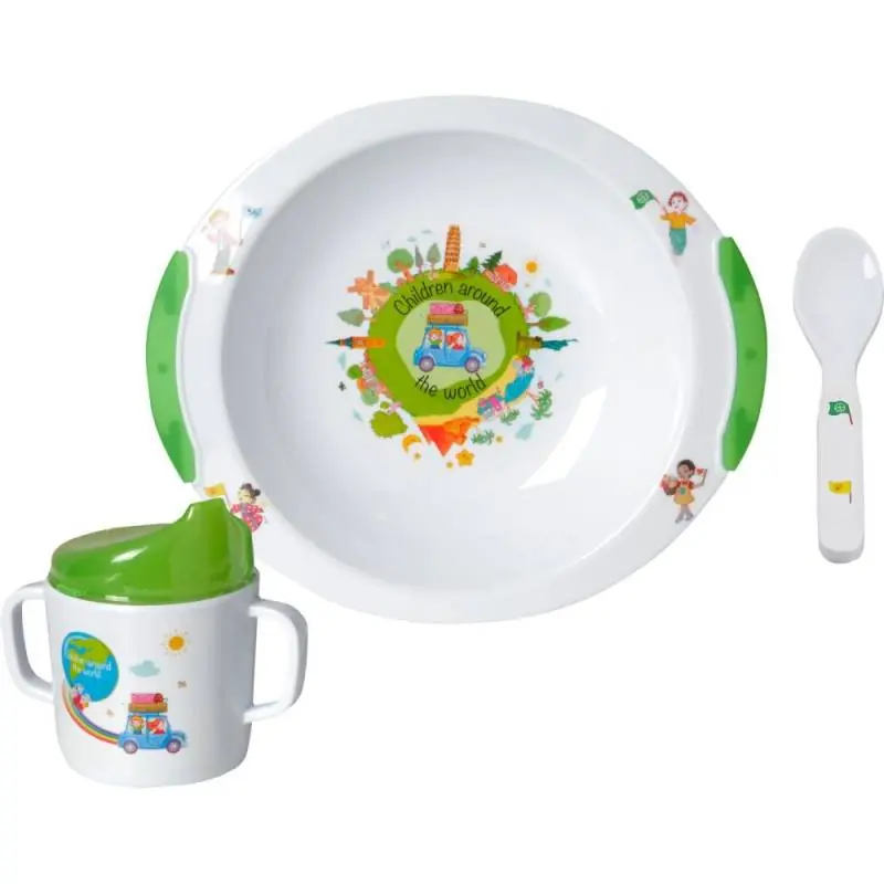 Angebot Brunner Around the world 6M+ Kinder Geschirr-Set