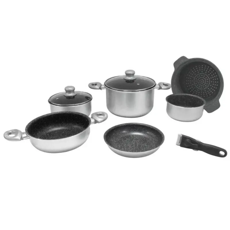 Neue Kollektion Gimex Alu Kochtopfset - 9-teilig