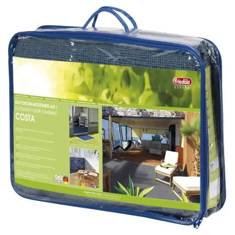 Sonderangebot Zeltteppich Costa 300 x 400 cm - grau