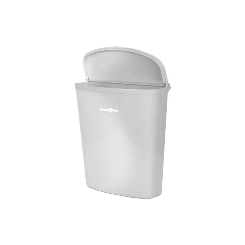 Brunner Abfalleimer Pillar grau Markenprodukt
