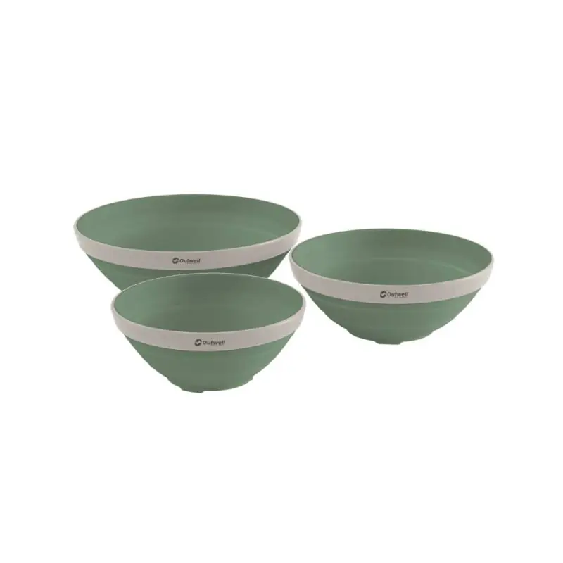 Direkt Vom Hersteller Outwell Collaps Bowl Set Shadow Green