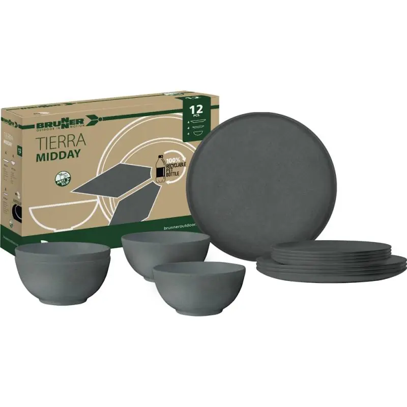 Begrenztes Angebot Brunner Midday RPET Tierra Magma 12 tlg.