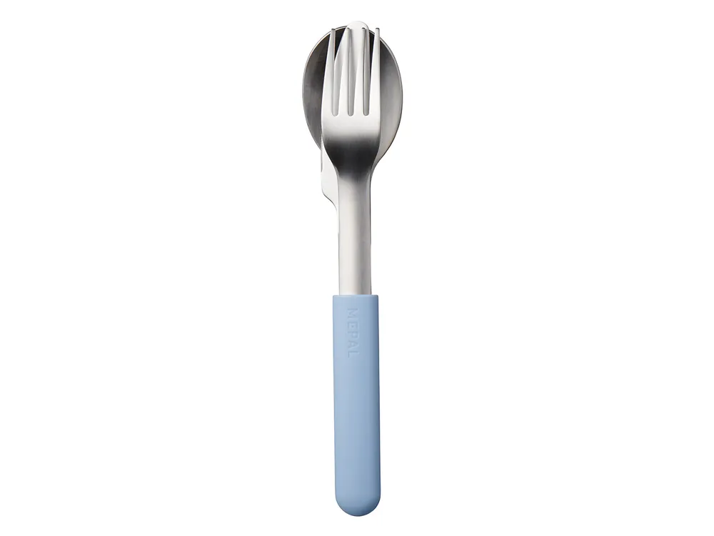 Ausverkauf Mepal Bloom Besteckset - Light Blue