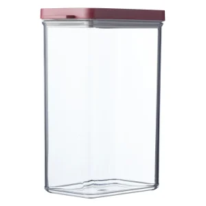 Aktuell 2000 ml Mepal Omnia rechteckige Aufbewahrungsdose - Dark red