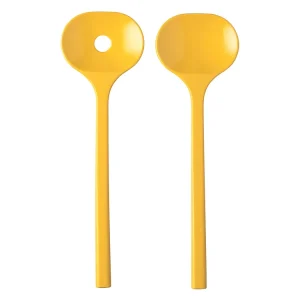 Begrenztes Angebot Mepal Bloom Salatbesteck - Pebble Yellow