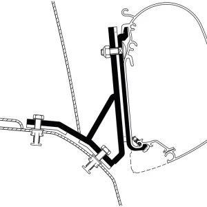 Aktuell Thule Adapter Ducato H2 Lift Roof