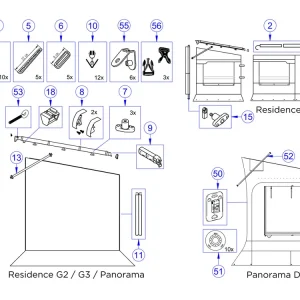 Aktuell Thule Omnistor Masthalterung Andruckstange Serie 6 & 8 Residence