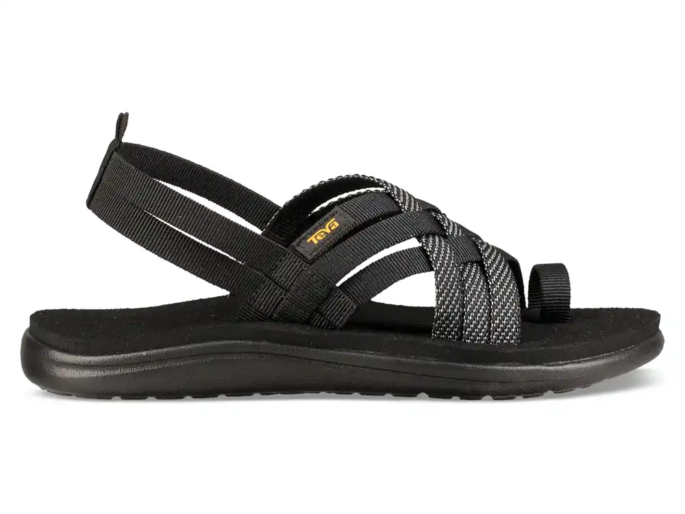 Teva Voya Strappy Hera Black Damen Sandalen Neu Im Sortiment