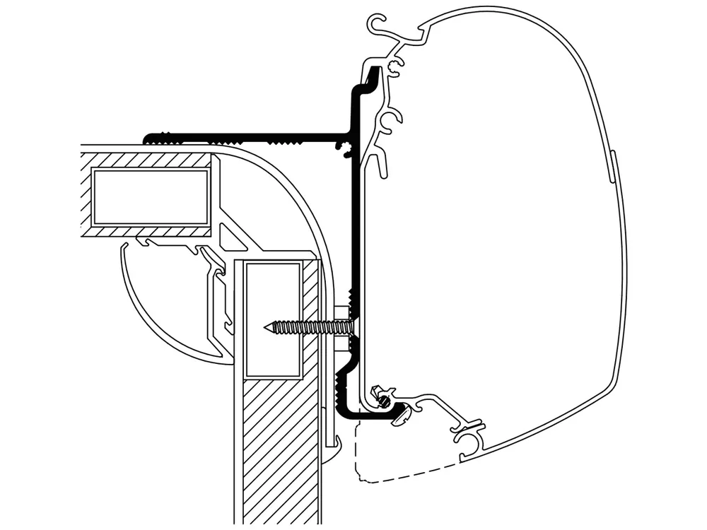Abverkauf Thule Adapter Pilote Explorateur