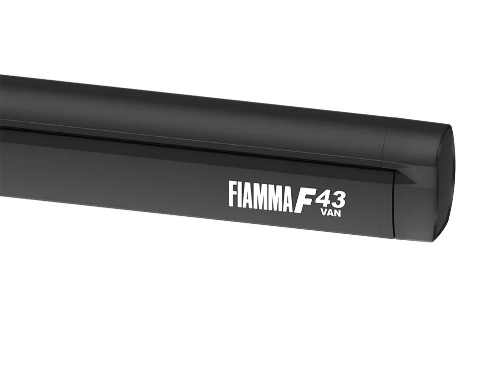 Zweite Chance Fiamma F43 Deep Black 270 Royal Grey Kassettenmarkise Preisknaller