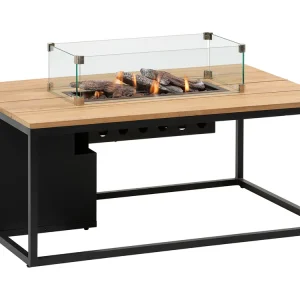 Cosi Fires Cosiloft 120 Teakholz Feuertisch Heißes Angebot