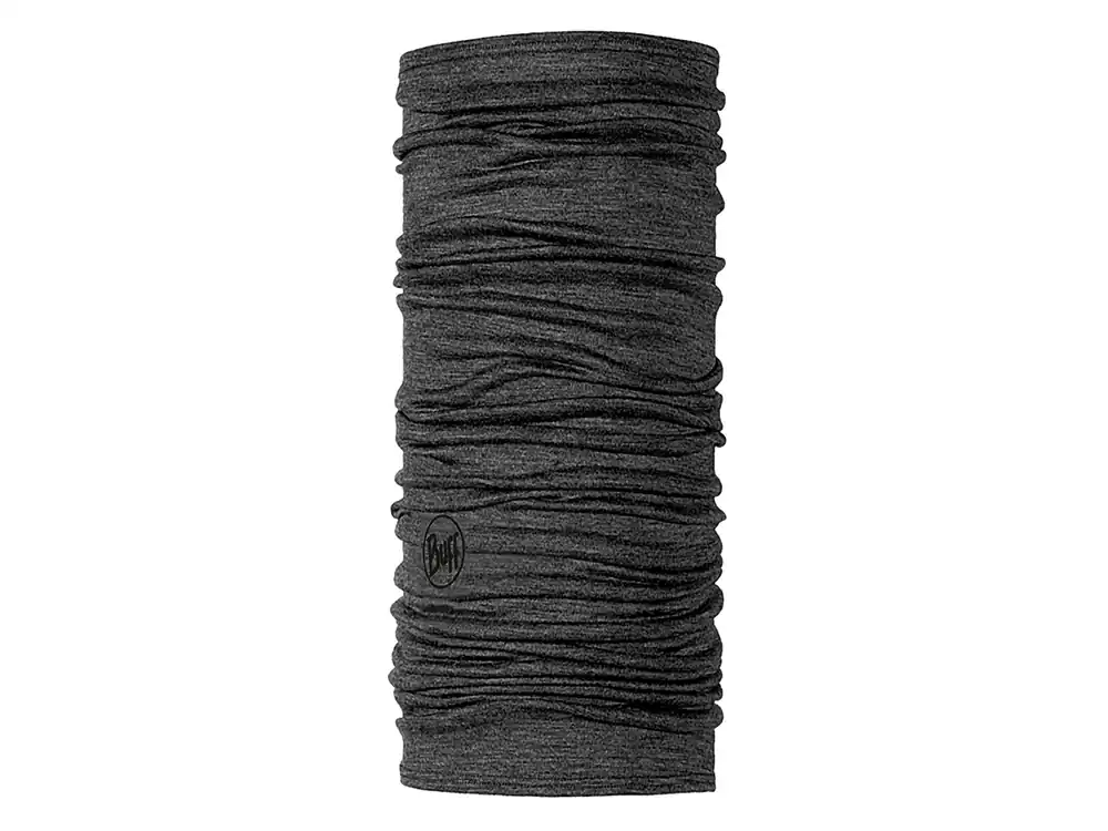 Schneller Versand Buff Merino Wool Solid Grey Schal