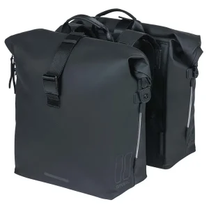 Top-Preis Basil SoHo Nordlicht Doppelfahrradtasche - Black
