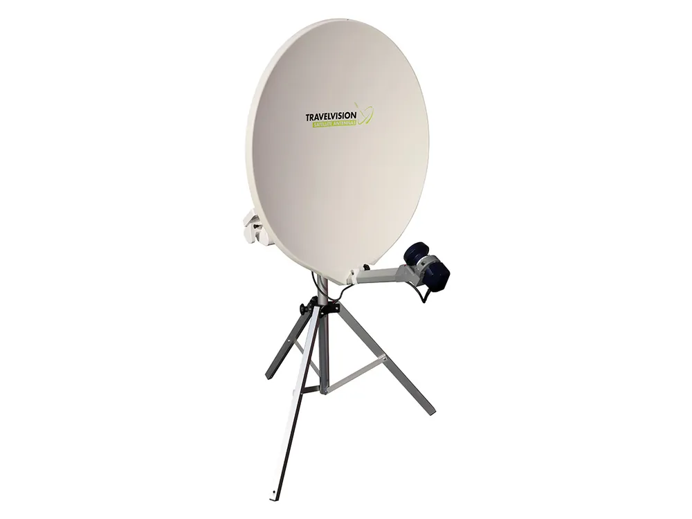 Nur Für Kurze Zeit Travel Vision R7 65 Single PRO automatische SAT-Schüssel