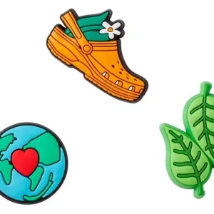 Heißes Angebot Crocs Happiest Nature 3-Pack Jibbitz