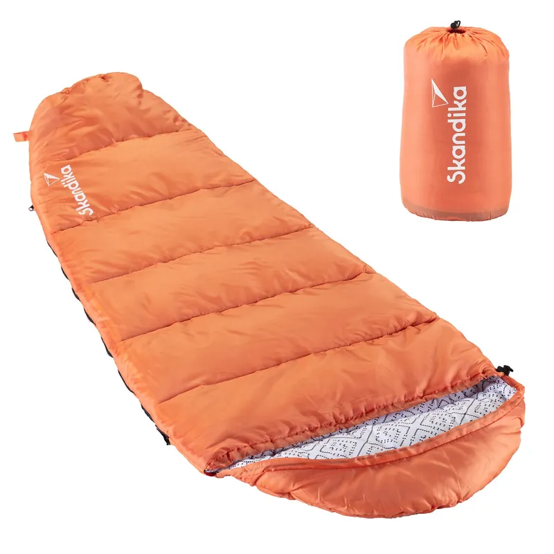 Skandika Vegas Junior oranger Kinderschlafsack Heißes Angebot