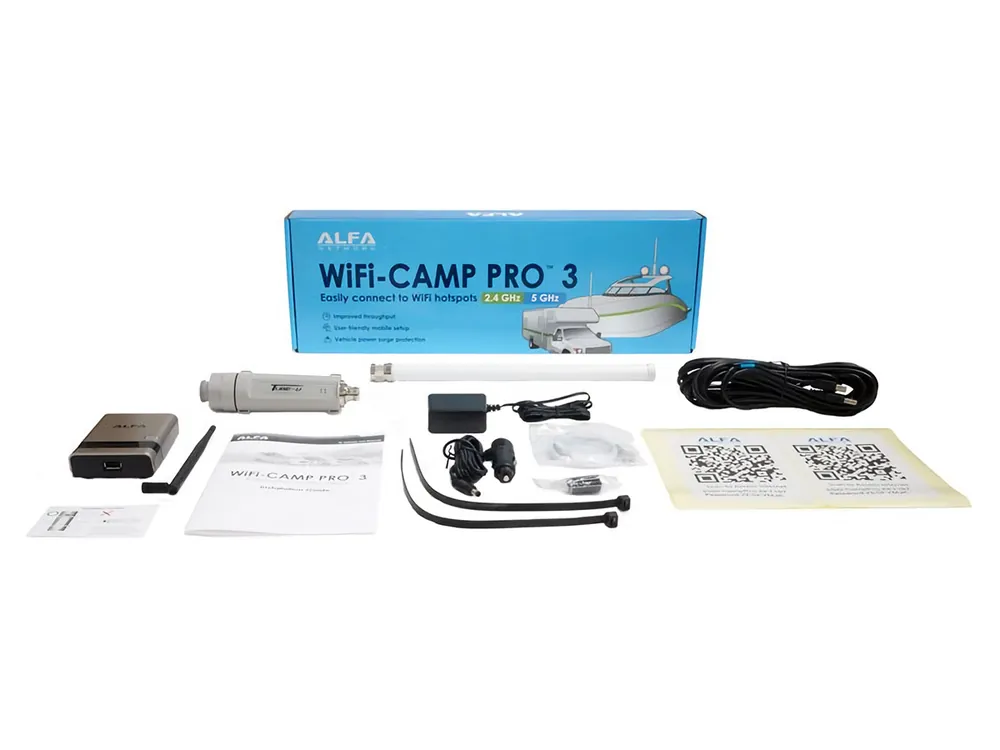 Alfa WiFi-Camp Pro 3 WLAN-Verstärker Aktuell