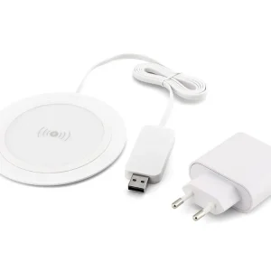 Angebot PSQ10C-W Qi Wireless Ladegerät - mit Adapter weiß