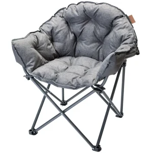 Neu Skandika Moonchair Premium XL graue Faltstuhl