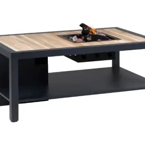 Top-Angebot Cosi Fires Cosiflow Straight Teak Feuertisch