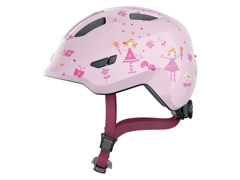 Direkt Vom Hersteller Abus Smiley 3.0 Rose Princess Kinderfahrradhelm