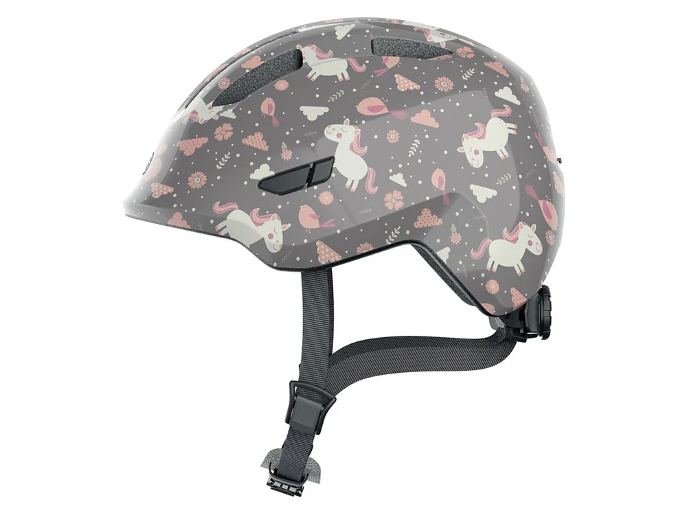 Abus Smiley 3.0 Grey Horse Kinderfahrradhelm Heißes Angebot