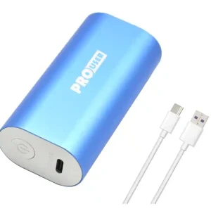 Kracherpreis Pro-User 5000 mAh blaue Powerbank