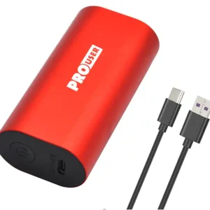 Mega-Angebot Pro-User 5000 mAh Rote Powerbank