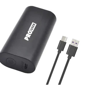 Pro-User 5000 mAh schwarze Powerbank Sonderaktion