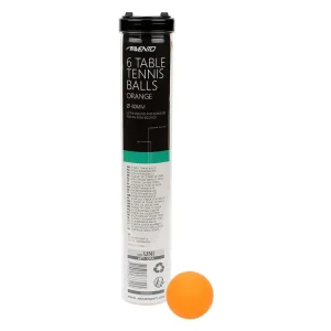 Avento 6 ABS orangefarbene Tischtennisbälle Neue Kollektion