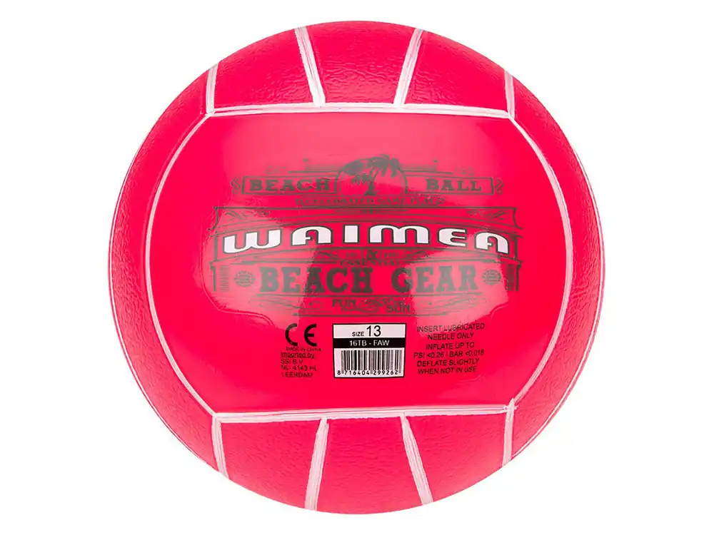 Knallerangebot Waimea 13 cm PVC Strandball - Pink