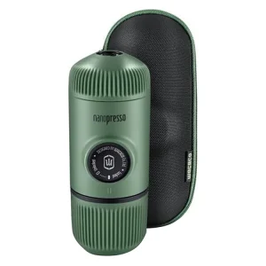 Sichere Zahlung Wacaco Nanopresso tragbare Espressomaschine + Hülle - Green